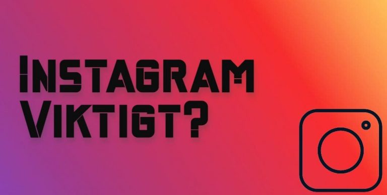 Instagram är en viktig plattform för både privatpersoner som för företag