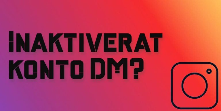 Hur du fixar problemet “Inaktiverade konton kan ej kontaktas” på Instagram