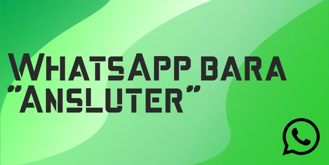 Så här gör du när WhatsApp fastnat vid "ansluter"